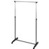 WENKO Teleskop-Garderobe Mikey schwarz Metall 90,0 x 103,0-170,0 cm