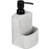 WENKO Seifenspender Festival 54666100 hellgrau Beton 380,0 ml