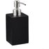 relaxdays Seifenspender 10031062_46 schwarz Polyresin 300,0 ml