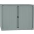 BISLEY Rollladenschrank silber 2 Fachböden 120,0 x 43,0 x 103,0 cm