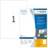 100 HERMA Etiketten 10315 weiß 210,0 x 297,0 mm