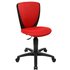 Topstar Kinderdrehstuhl High S’cool®, 70570BB20 Stoff rot, Gestell schwarz
