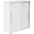 Kerkmann Schiebetürenschrank, 13449110 weiß 2 Fachböden 100,0 x 40,0 x 111,0 cm