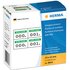 HERMA Klebenummern 4834 Zahlen, weiß/grün 15,0 x 22,0 mm, 2×1.000 Etiketten