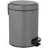 WENKO Leman Kosmetikeimer 5,0 l grau
