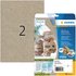 40 HERMA Etiketten braun 210,0 x 148,0 mm