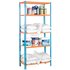 Simonrack Schwerlastregal MADERCLICK 5 8435104912782 orange, blau, braun 90,0 x 50,0 x 180,0 cm