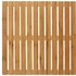 WENKO Badematte Bambus braun 50,0 x 50,0 cm