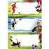 HERMA Schuletiketten Fussball, 6 Etiketten