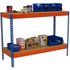 Simonrack Werkbank SIMONWORK BASIC 2 orange, blau 120,0 x 75,0 x 90,0 cm
