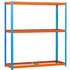 Simonrack Schwerlastregal SIMONFORTE 2409-3 450100045202490 orange, blau 240,0 x 90,0 x 200,0 cm