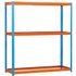Simonrack Schwerlastregal ECOFORTE 1206-3 8435104922590 orange, blau 120,0 x 60,0 x 200,0 cm