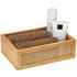 WENKO Allegre L Ordnungsbox braun 22,0 x 15,0 x 7,0 cm