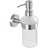 WENKO Seifenspender Bosio 19617100 silber, matt Edelstahl 200,0 ml