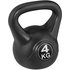 relaxdays Kettlebell schwarz 4,0 kg
