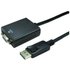 Spire 77HDPT-VGACAB01 video cable adapter DisplayPort VGA (D-Sub) Black