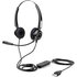 Urban Factory USB HEADSET WITH REMOTE CONTROL Wired Head-band USB Type-A Black