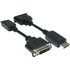 Cables Direct DisplayPort - DVI Black