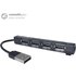 connektgear 4 Port Hub USB 2 - Bus Powered - Black
