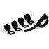 Durable Cavoline Grip Tie cable tie Hook & loop cable tie Black 5 pc(s)