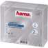 Hama CD Double Jewel Case Pack 5 2 discs Transparent