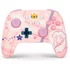 PowerA Enhanced Wireless Controller for Nintendo Switch - Princess Peach Plaid