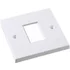 Cablenet LJ6C Faceplate Single Gang 1 Port