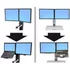 Ergotron WorkFit Convert-to-LCD & Laptop Kit from Dual Displays 50.8 cm (20") Desk