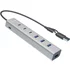 i-tec USB-C/USB-A Charging Metal HUB 7 port (3x USB-C 4x USB-A)