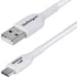 StarTech.com 3m (9.8ft) USB-A to USB-C Charging Cable Charge & Sync 3A USB 2.0 TPE Jacket - White USB Charging Cord