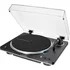 Audio-Technica AT-LP70XBT Belt-drive audio turntable Black Silver Fully automatic