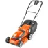 Flymo EasiStore 340R Push lawn mower AC Black Orange
