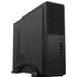 CiT S014C Micro ATX Slim Desktop Case 300W PSU Mesh Front 80mm Fan USB-C Black