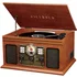 Victrola Quincy Belt-drive audio turntable Mahogany