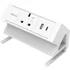 Fellowes Power Desk Socket with 1 Power Socket 1 USB-A & USB-C Ports White