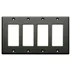 Radio Design Labs CP-4B wall plate/switch cover Black
