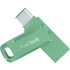 SanDisk Ultra Dual Drive Go USB 256GB USB flash drive USB Type-A / USB Type-C 3.2 Gen 1 (3.1 Gen 1) Green