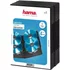 Hama DVD Quad Box Black Package of 5 pieces 4 discs