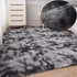 Bunte Kuschelcarlings für Kinderzimmer und Spielbereiche - Tie Dye Dark Grey , 100x200cm