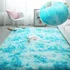 Bunte Kuschelcarlings für Kinderzimmer und Spielbereiche - Tie Dye Light Blue , 160x200cm