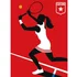 ARTist Mural Tennis Player 120169