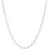 Sterling Silver 4mm Rectangular Belcher Chain