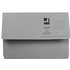 Q-Connect Document Wallet Foolscap Grey (Pack of 50) Ref KF23013