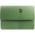 Q-Connect Document Wallet Foolscap Green (Pack of 50) Ref KF23012