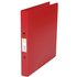 Q-Connect 2 Ring 25mm Binder Polypropylene A4 Red Pk 10 of - KF02008