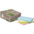 Q-Connect Recycled Notes 127x76mm Pastel Rainbow (Pack of 12) KF17325