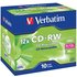 Verbatim 43148 CD-RW Rewritable Disk Cased 8x-12x