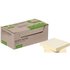Q-Connect Recycled Notes 76x76mm Yellow (Pack of 12) KF17321