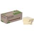 Q-Connect Recycled Notes 38x51mm Yellow (Pack of 12) KF17323