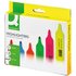 Q-Connect Assorted Highlighter Pens (Pack of 6) Ref KF01909